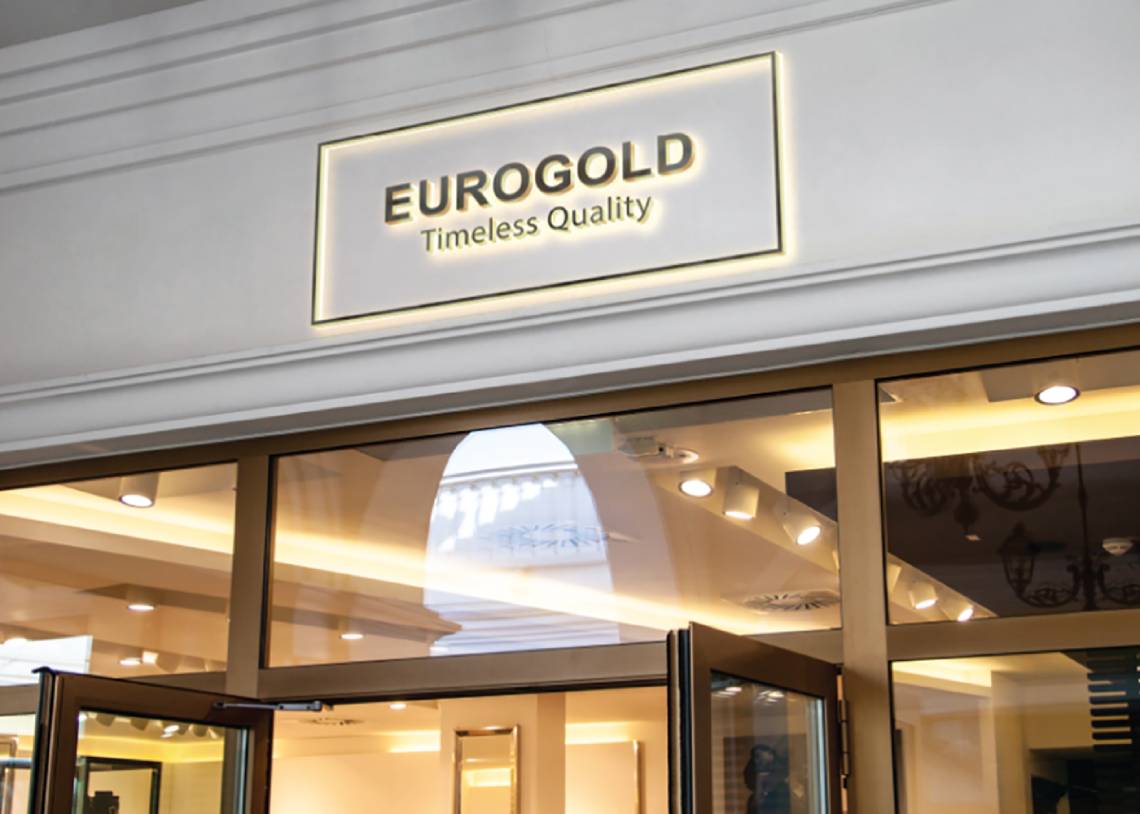 Euroking - Thiết kế hiệu chỉnh lại logo thương hiệu Eurogold